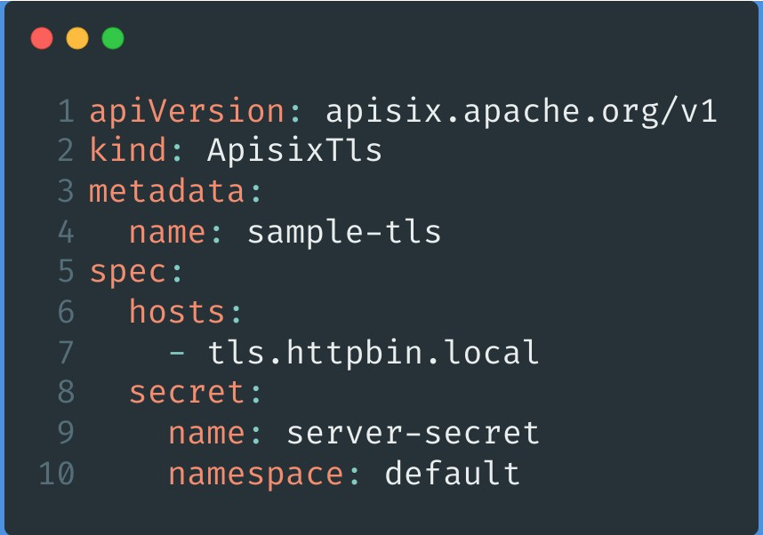 APISIX TLS