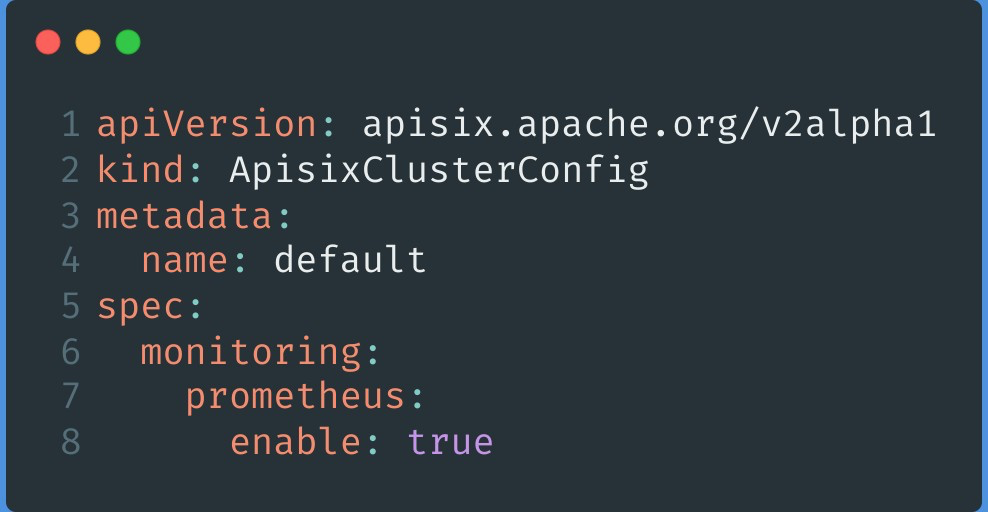 APISIX Cluster Config