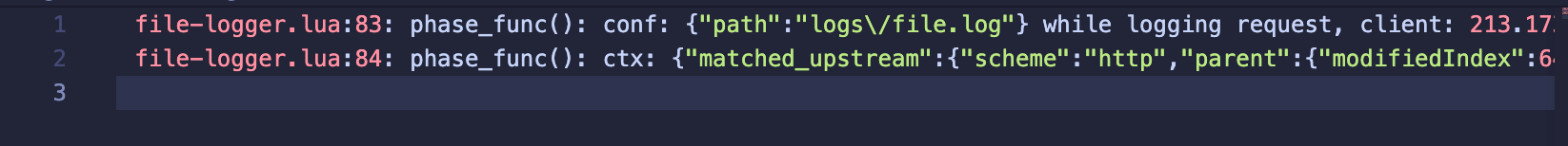 logs/error.log 记录