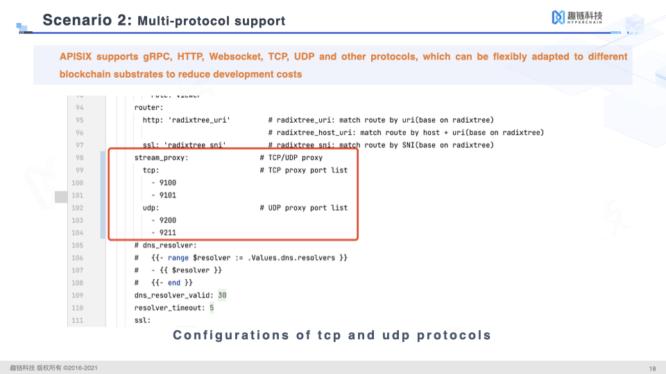 Multi-protocol support 2