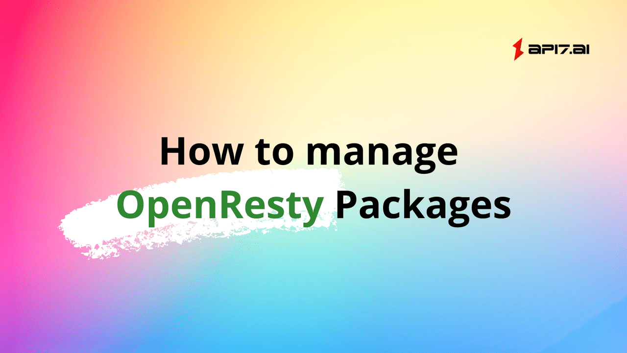 How to Manage Third-Party Packages of OpenResty Through LuaRocks and OPM?