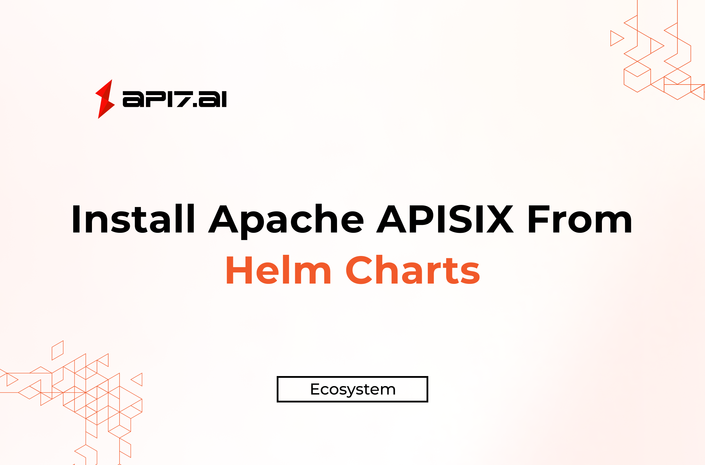 Install Apache APISIX From Helm Charts