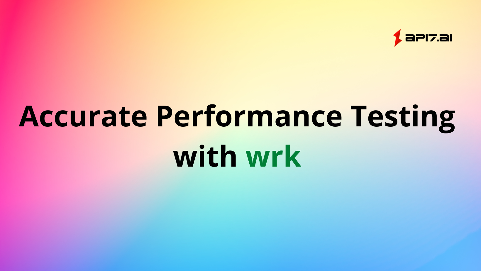 Accurate Performance Testing with `wrk`