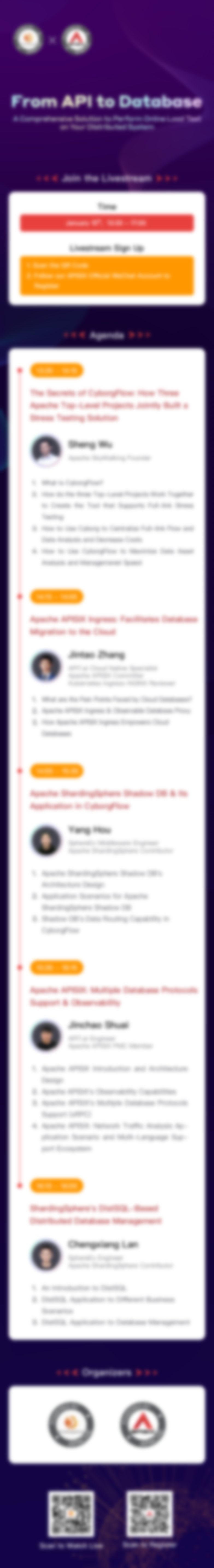 Webinar | From API to Database | Apache APISIX