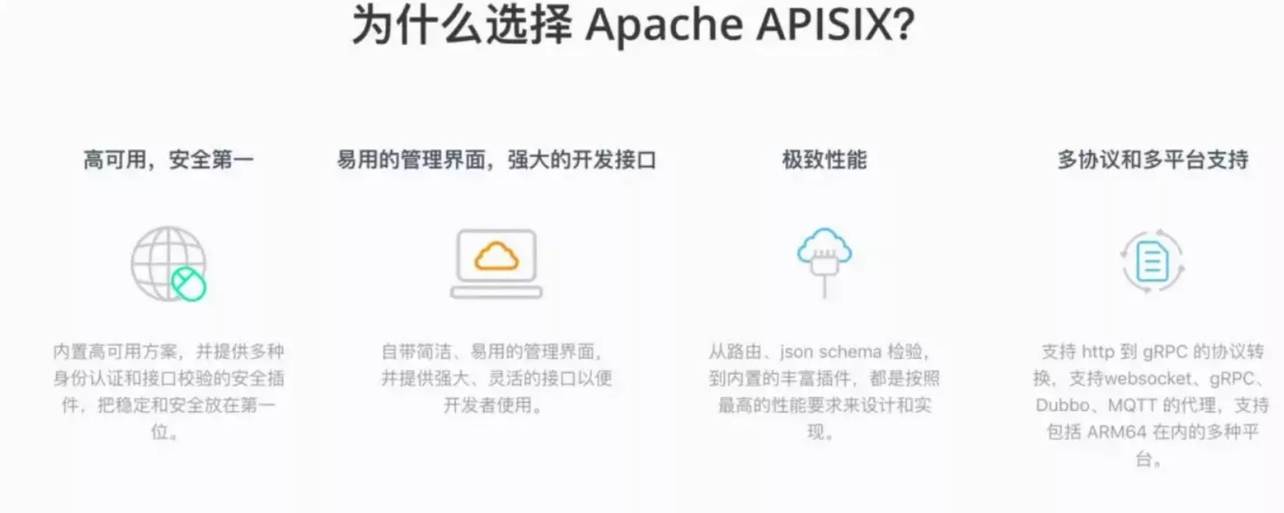 Apache APISIX 技术亮点