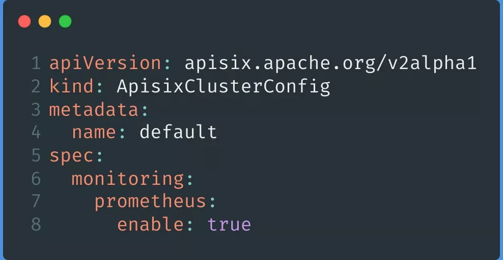 APISIX Cluster Config