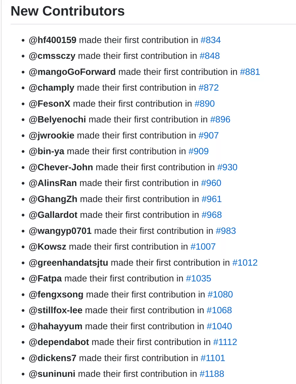 Contributors