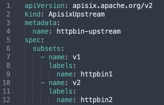 Configure APISIX Upstream