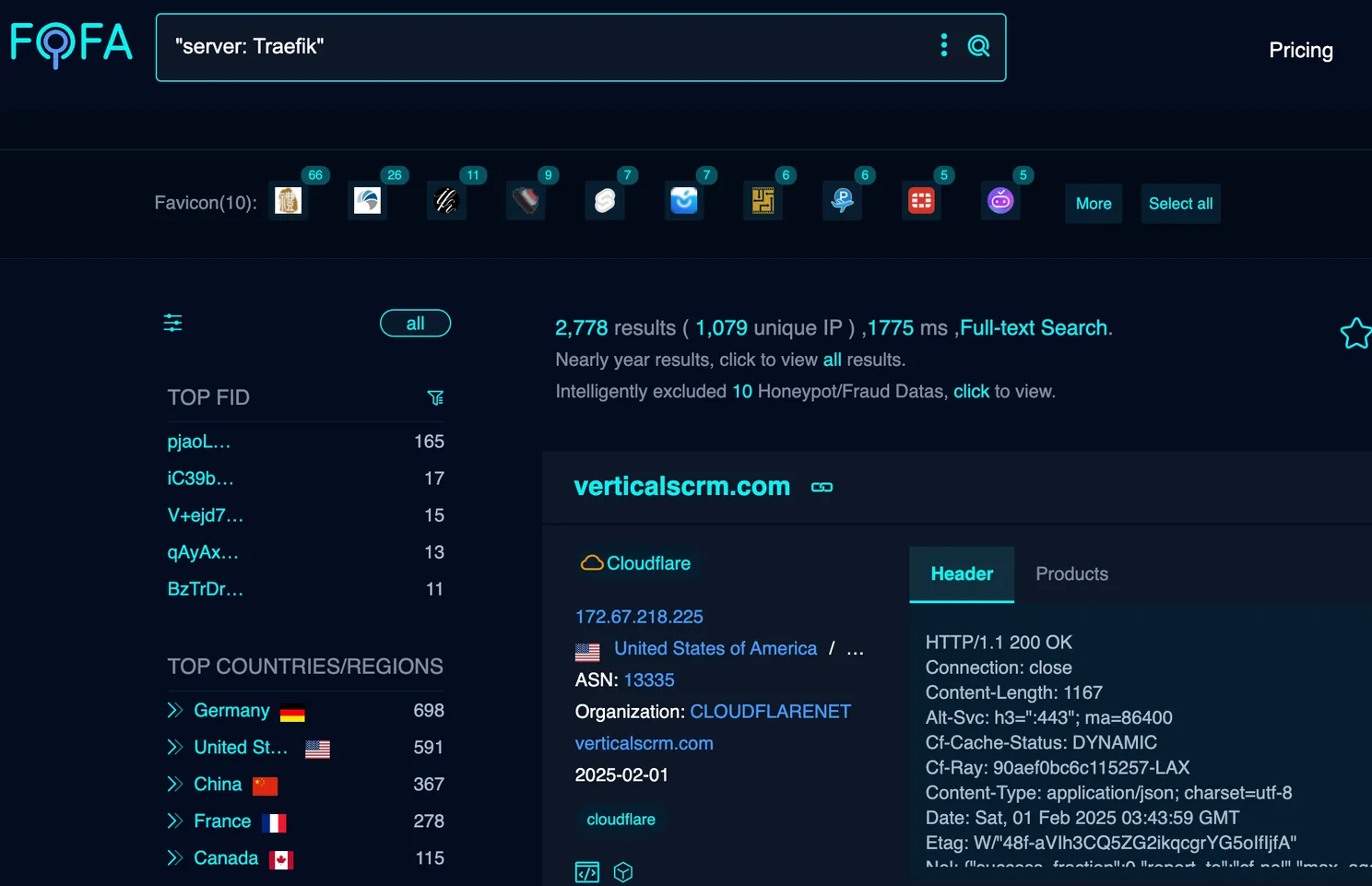 Nodes using Traefik API Gateway