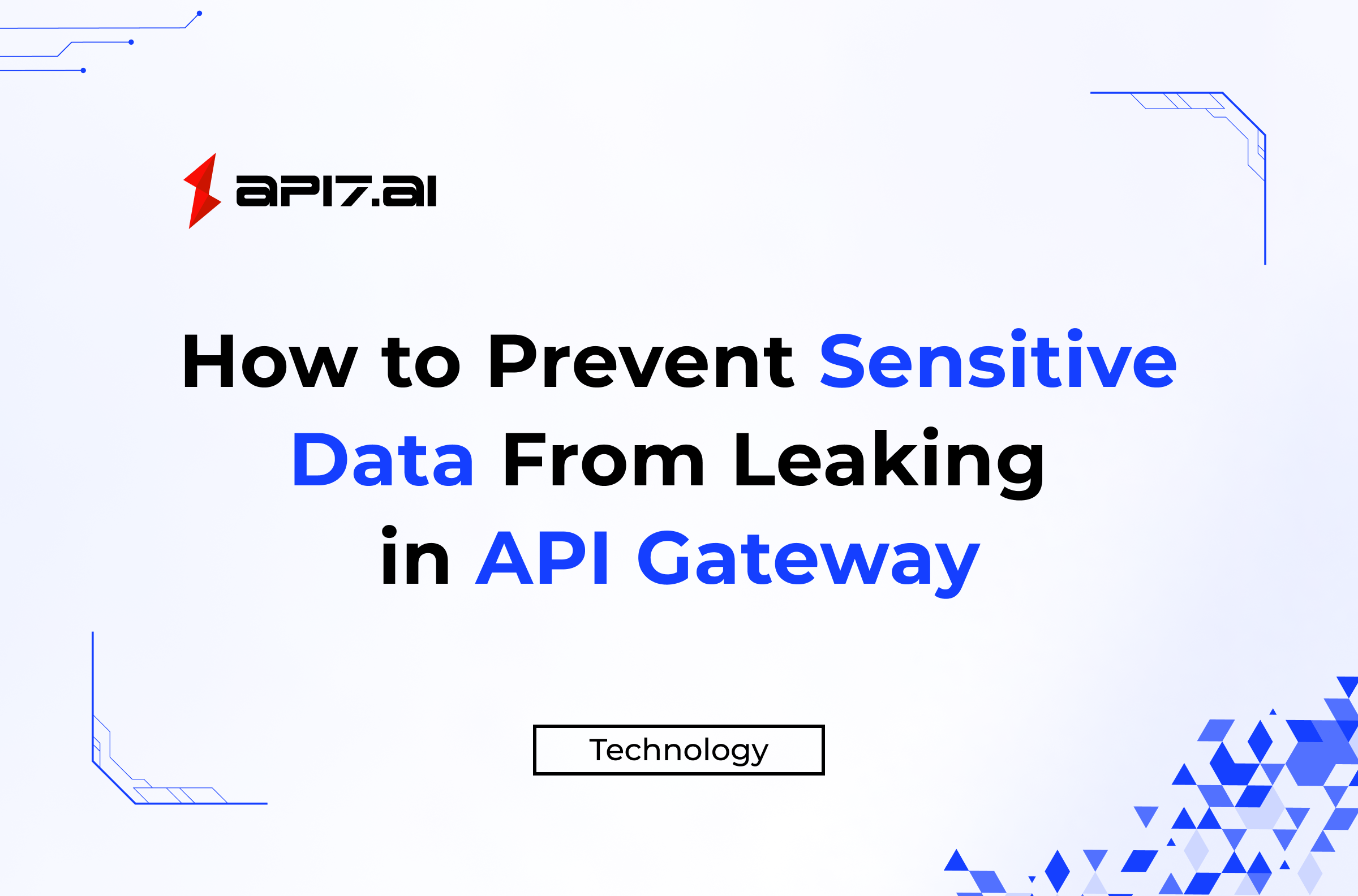 How to Prevent Sensitive Data From Leaking in API Gateway