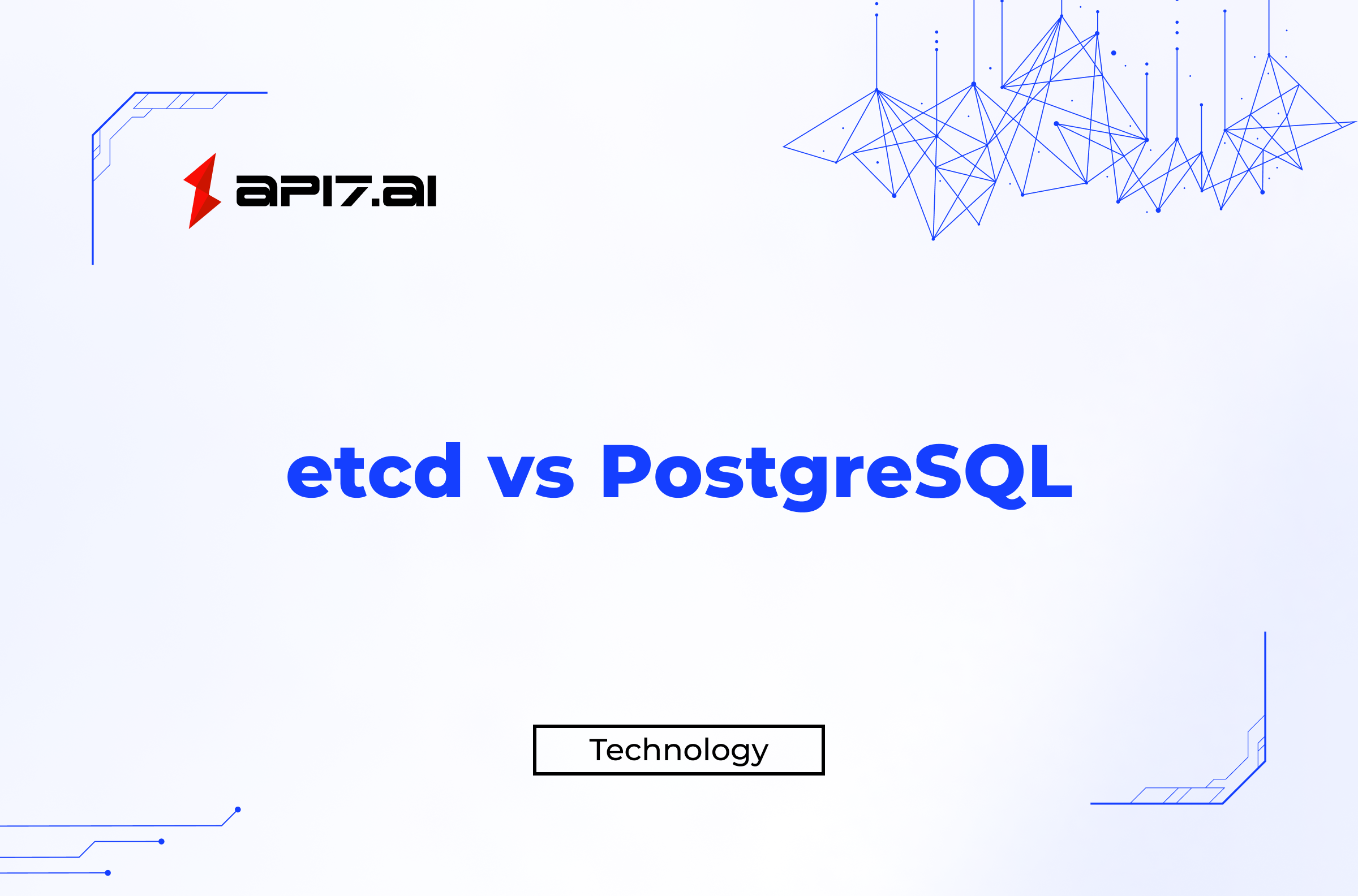 etcd vs PostgreSQL