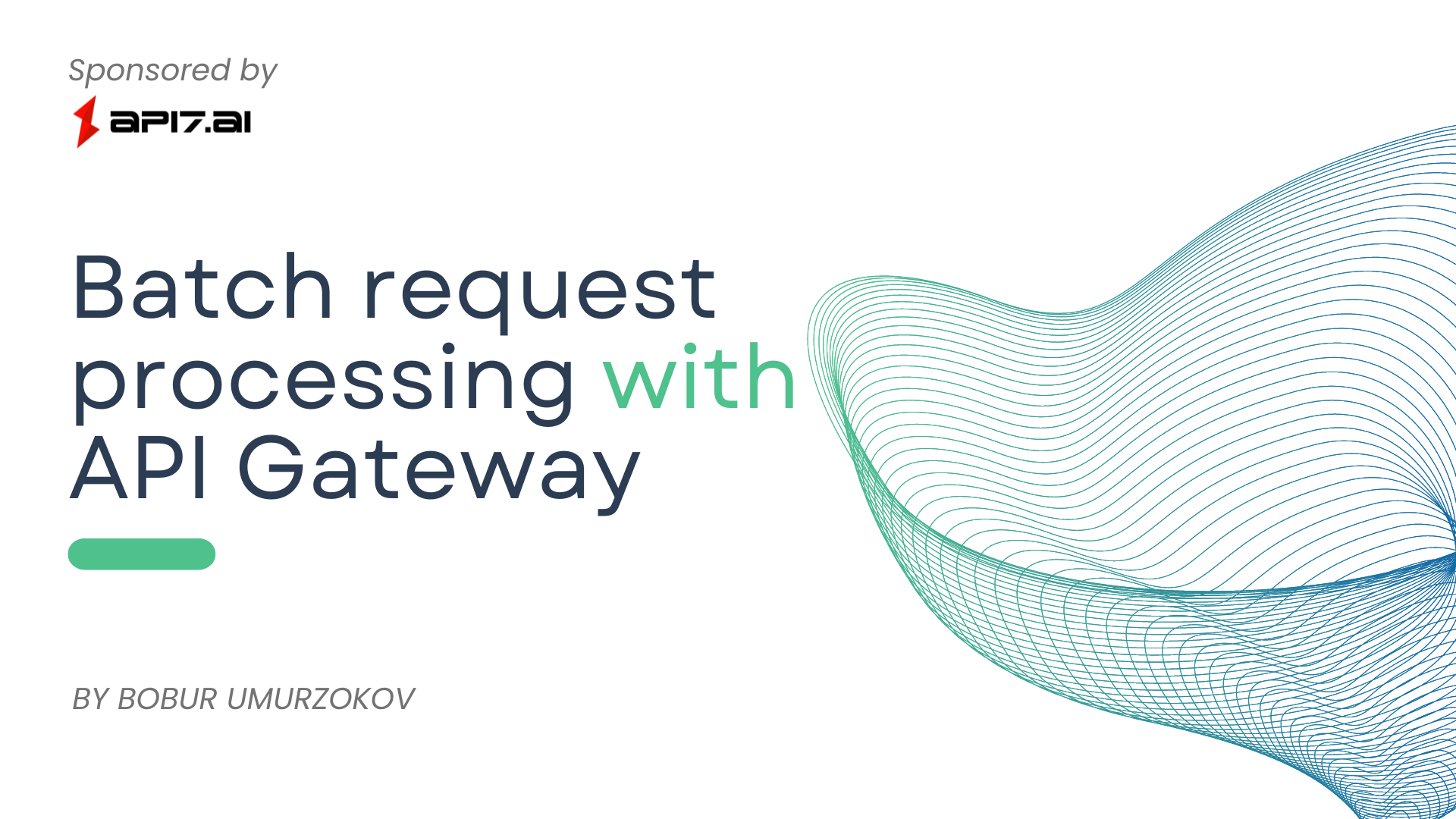 Batch Request Processing with API Gateway