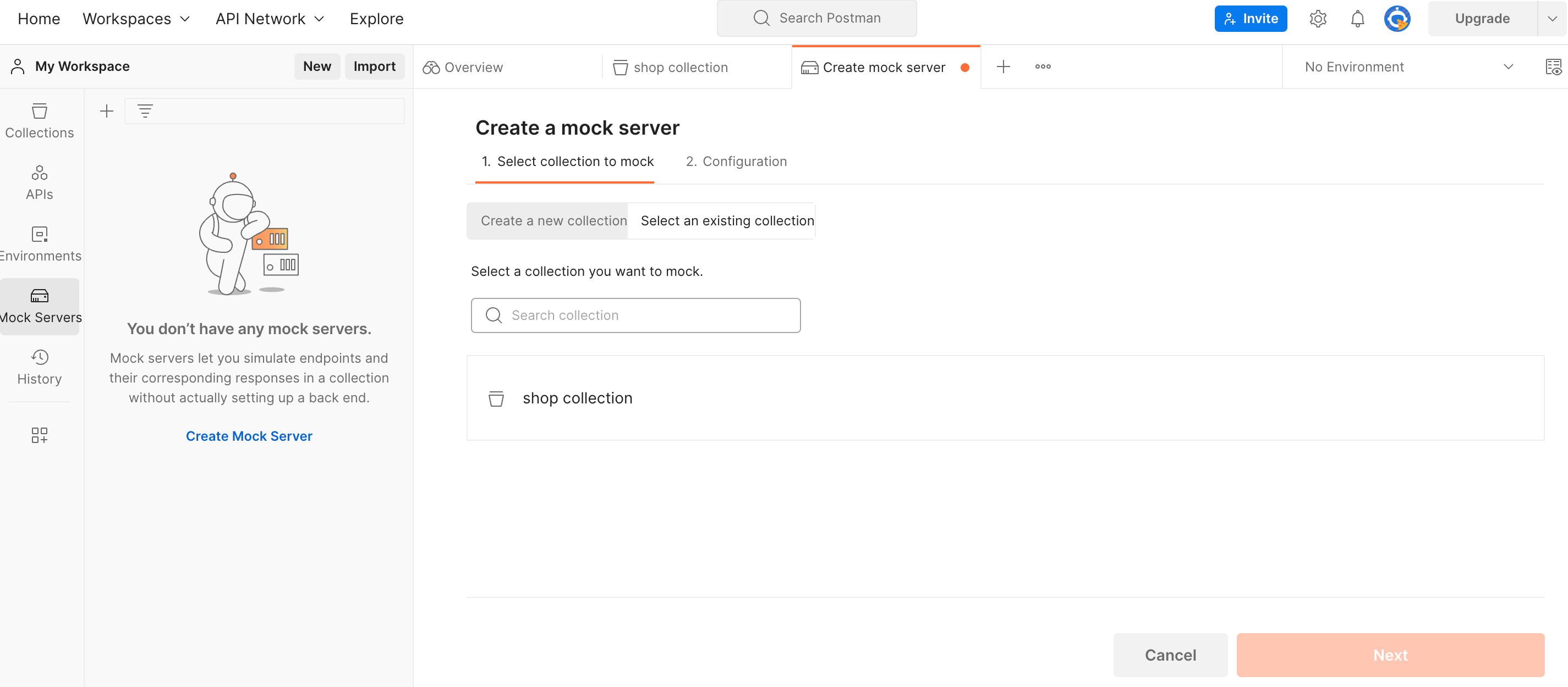 Create Mock Server