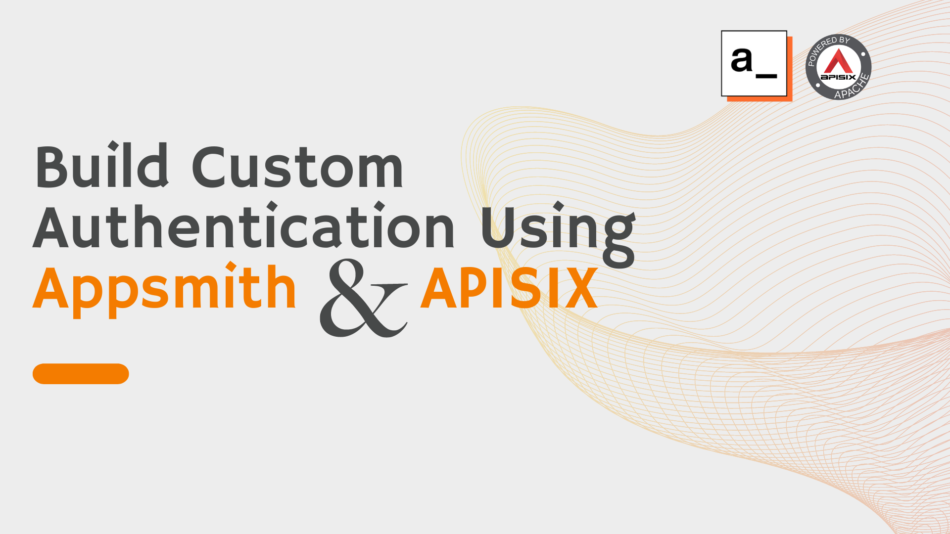 Build Custom Authentication Using Appsmith and APISIX