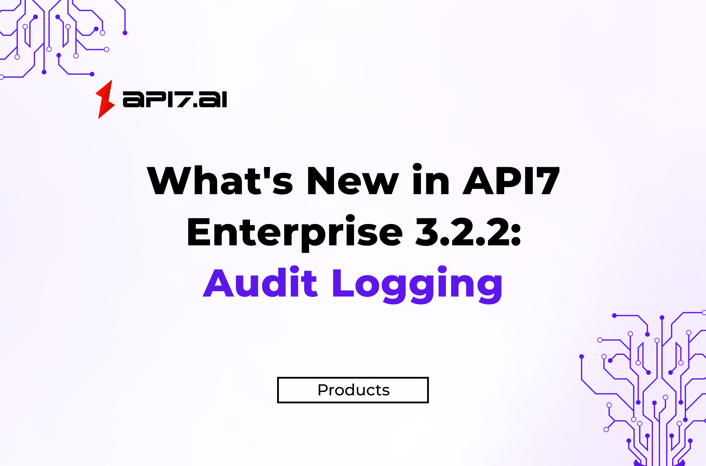 What's New in API7 Enterprise 3.2.2: Audit Logging