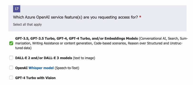 request model access