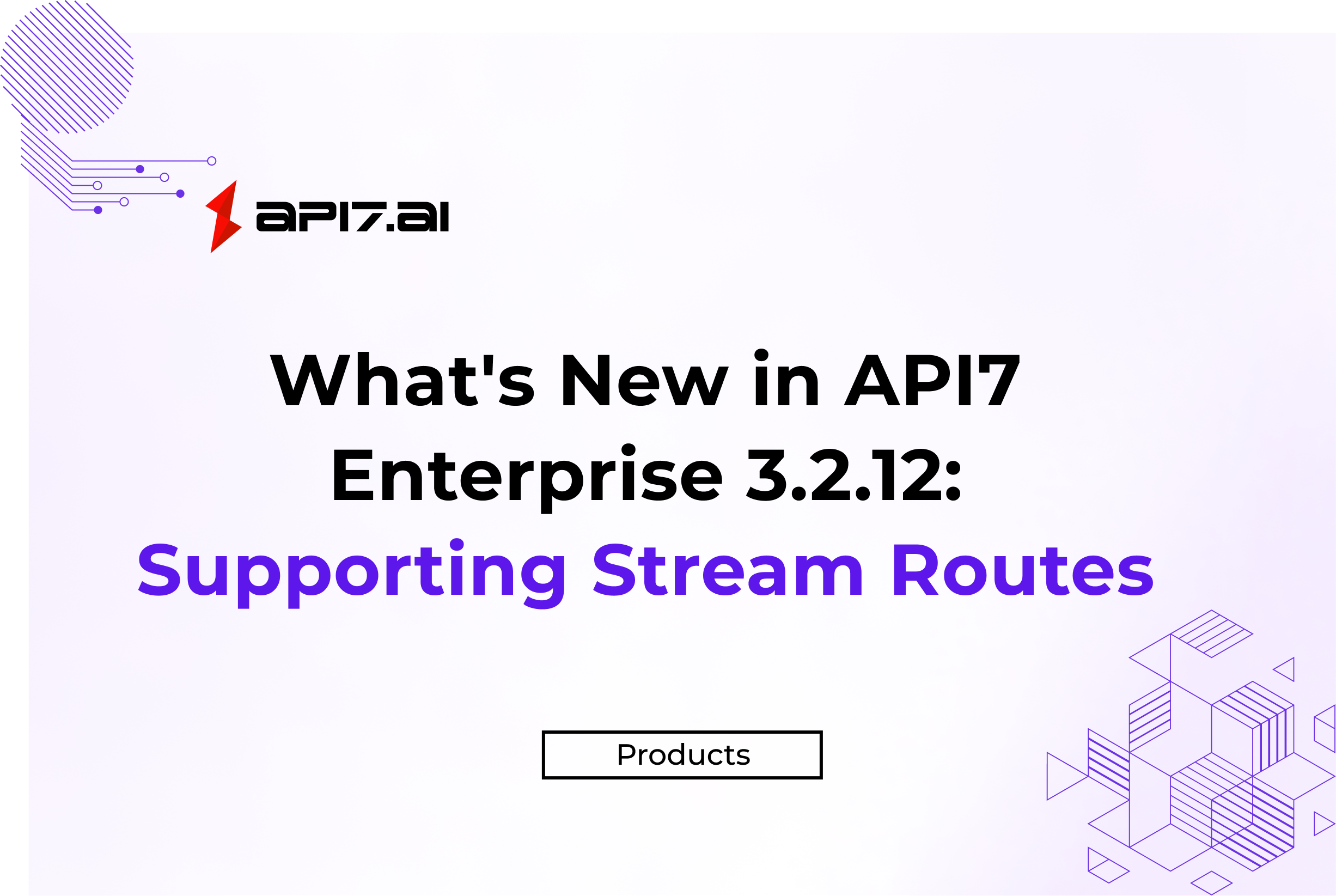 What's New in API7 Enterprise 3.2.12: Supporting Stream Routes