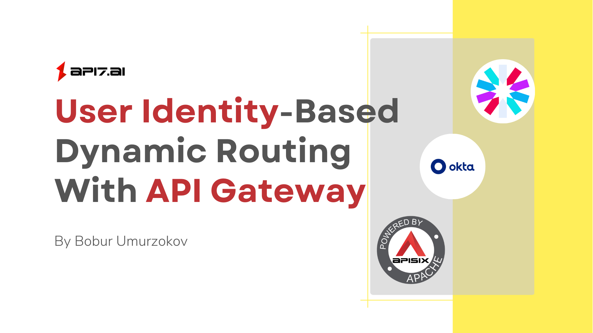 Dynamic Routing Based on User Credentials with API Gateway