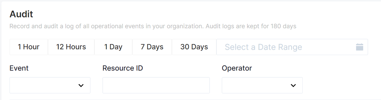 Tracking of Log Auditing