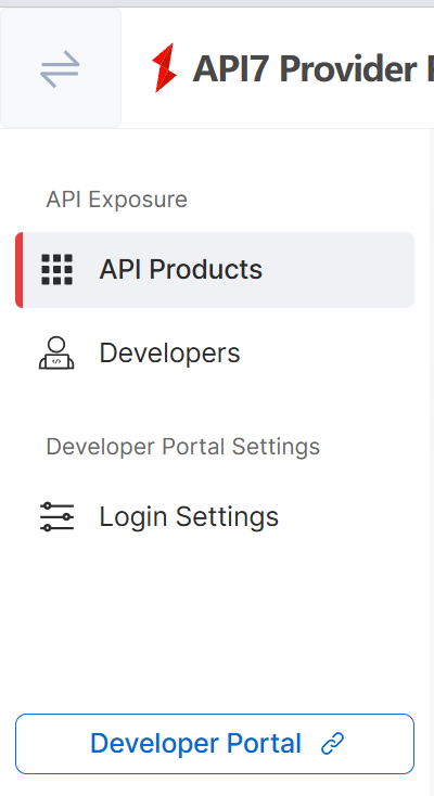 Enter Developer Portal