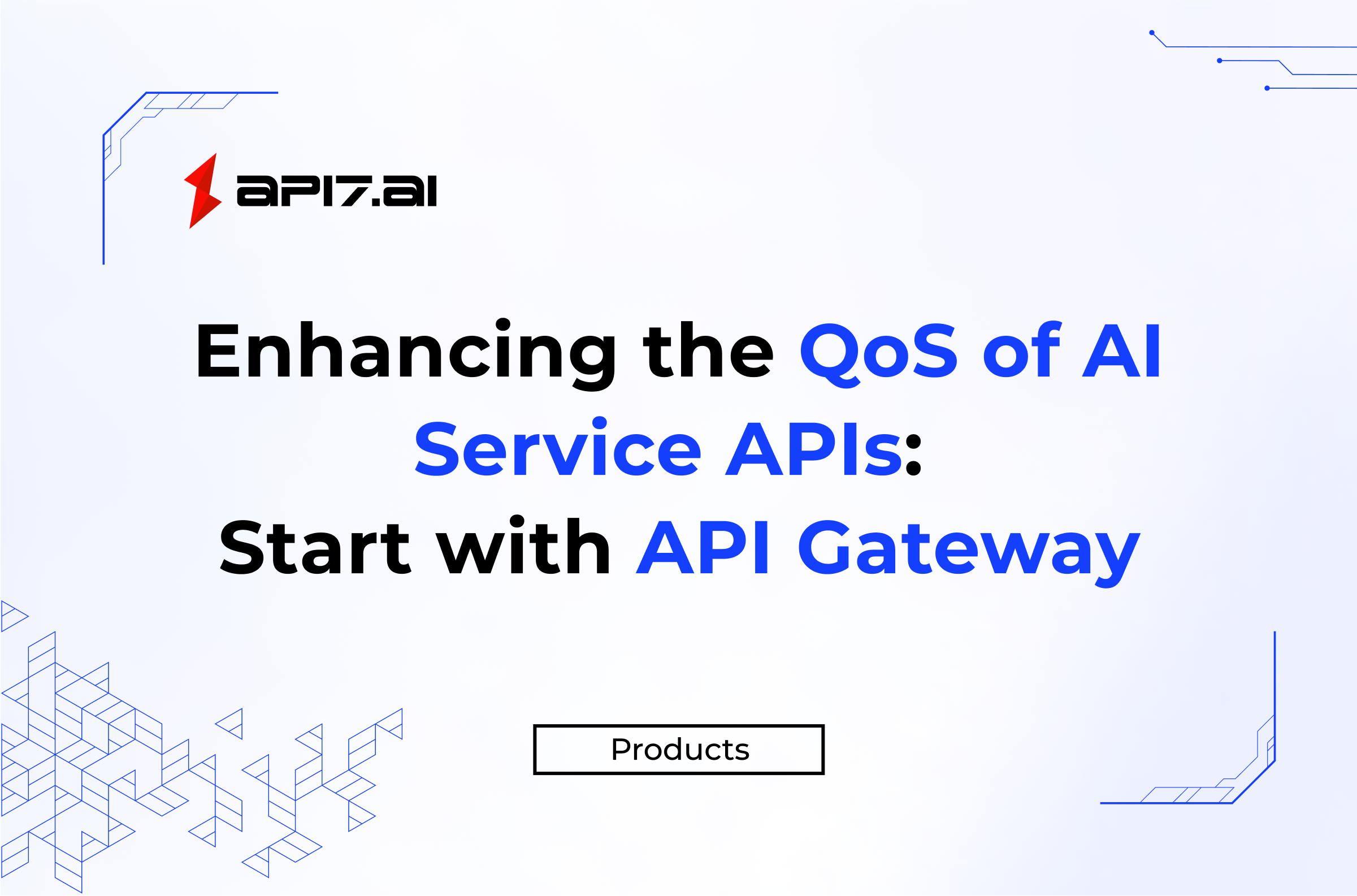 Enhancing the Quality of Service (QoS) of AI Service APIs: Start with the API Gateway